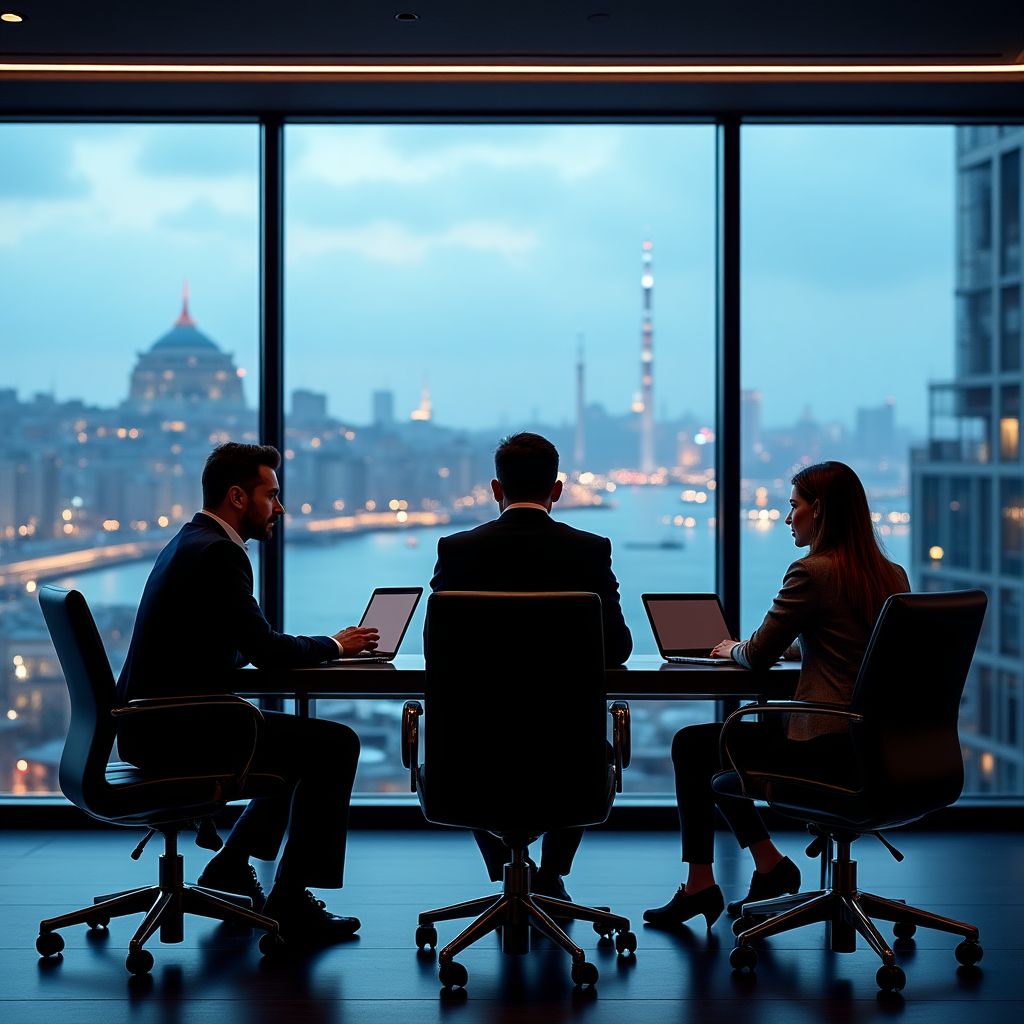 TRCoach 2025 ekibi Istanbul ofisinde